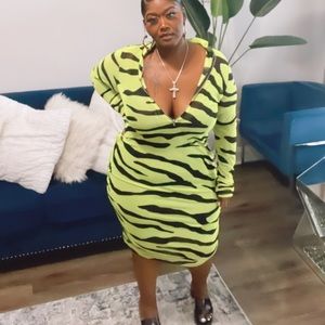 Fashion Nova mesh midi